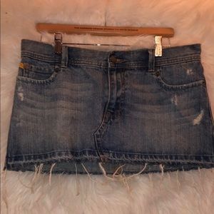 Hollister denim skirt